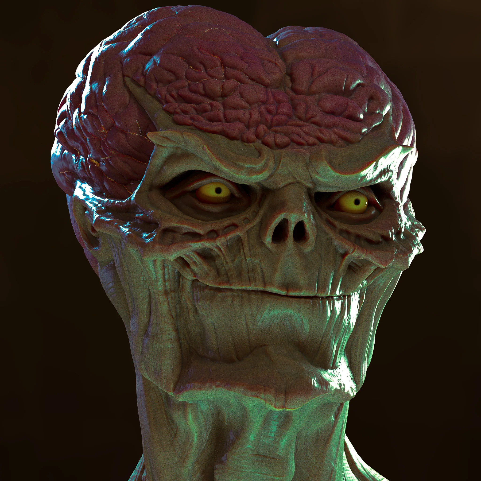 Alien Creature Sculpt