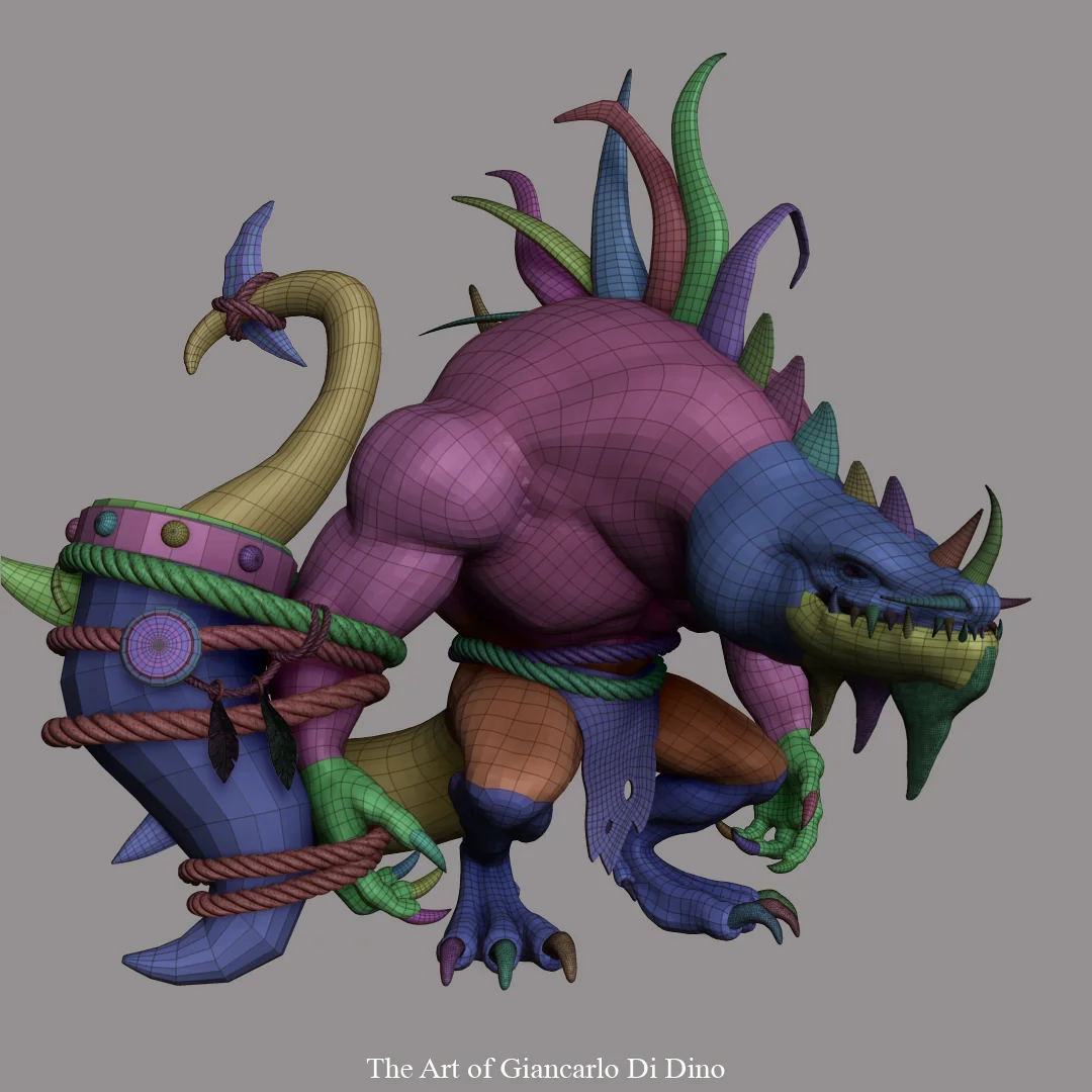 Lizard Man Polyframe