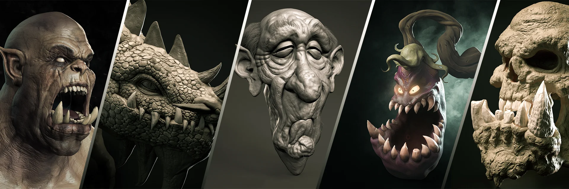 CREO 3D Character & Creature Sculpting Portfolio