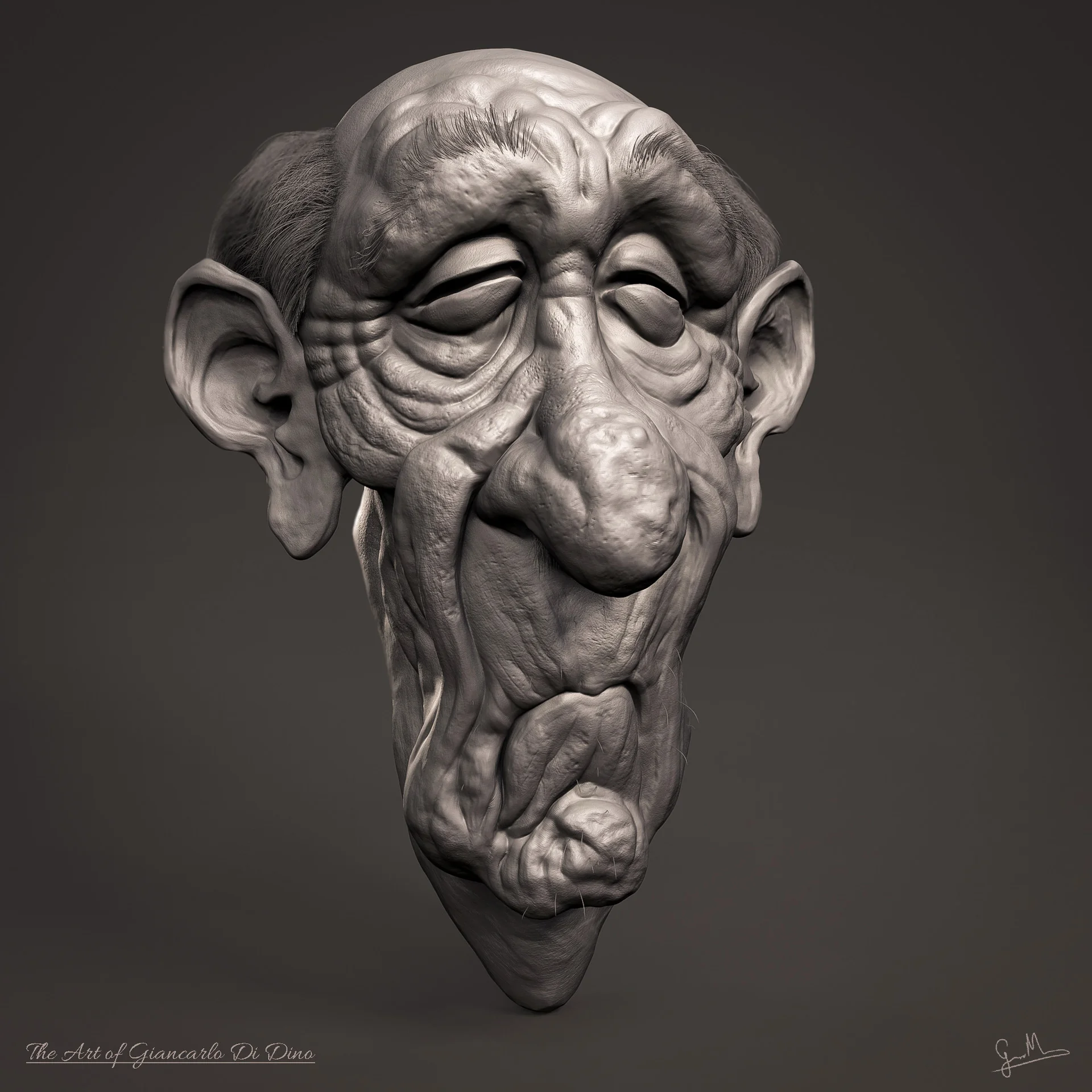 Grandpa Character Sculpt